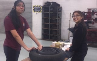 Female Auto Students