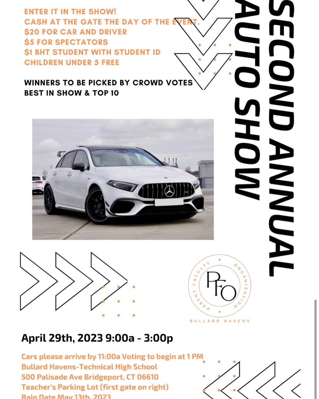 2ND ANNUAL CAR SHOW Bullard Havens Technical High School