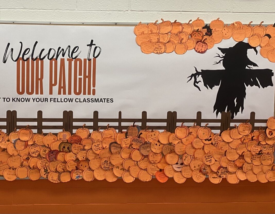 CARES Actrivity: Our student pumpkin patch